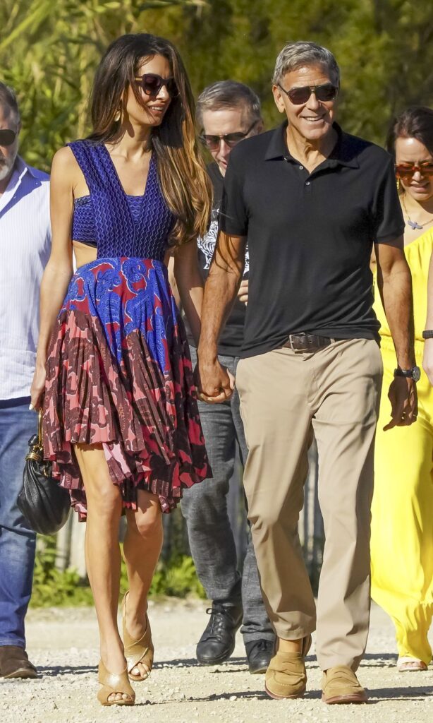 Amal Clooney Euro Summer Style