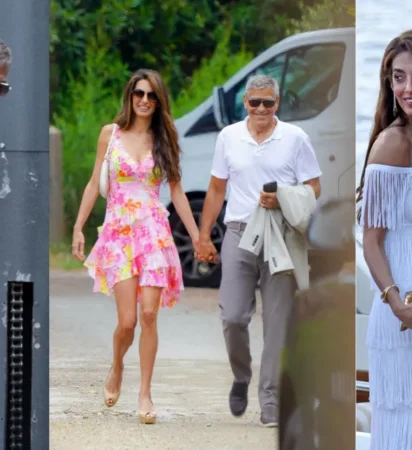 Amal Clooney Euro Summer Style