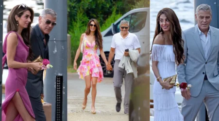 Amal Clooney Euro Summer Style: Sun, Fringe, and Fierce