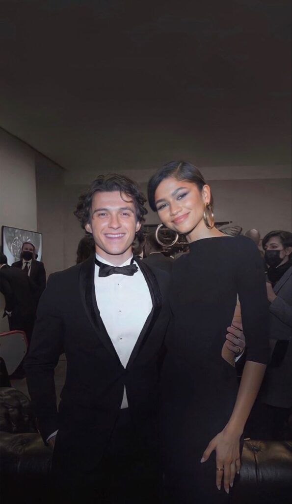 Zendaya and Tom Holland