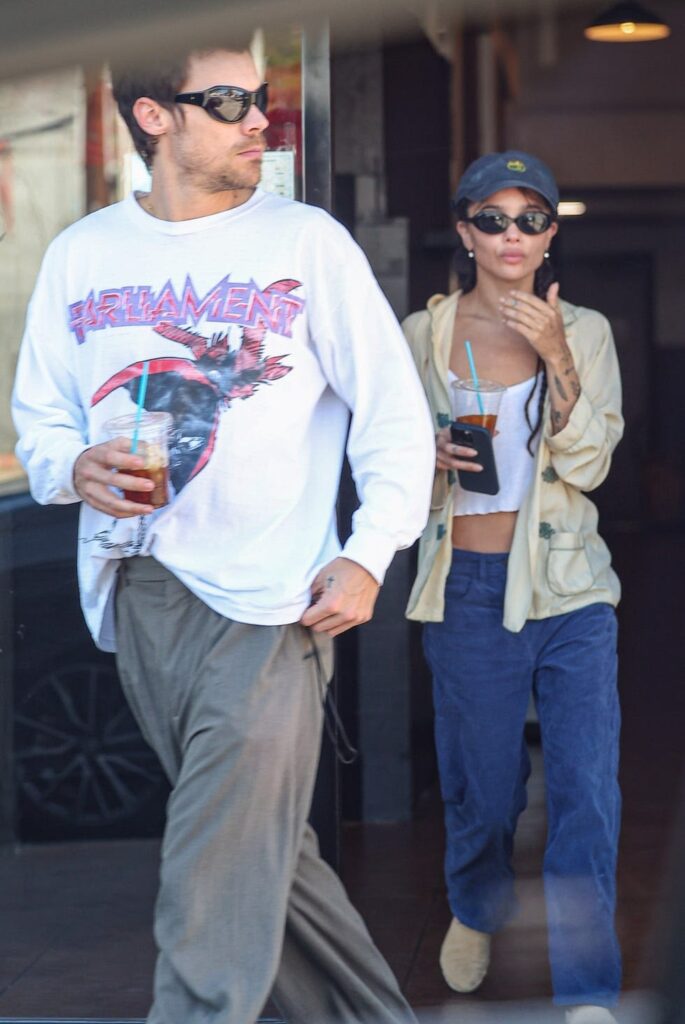 Harry Styles and Zoë Kravitz