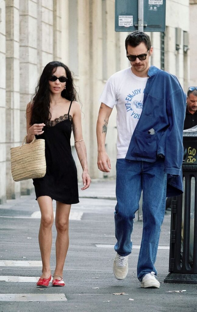 Harry Styles and Zoë Kravitz