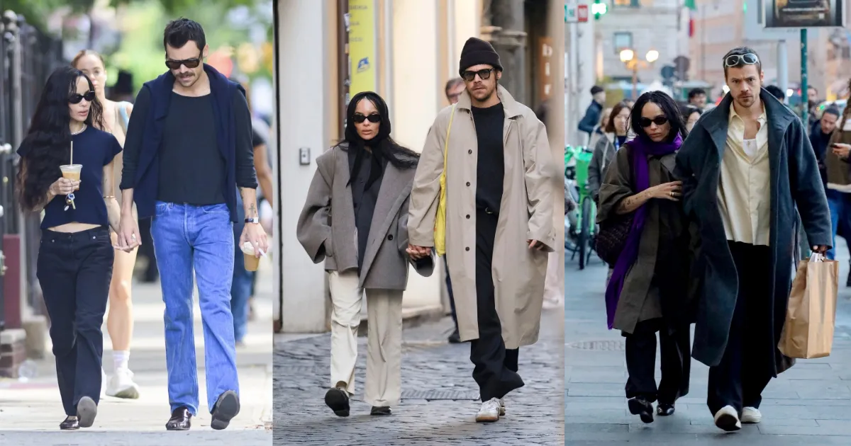 Harry Styles and Zoë Kravitz