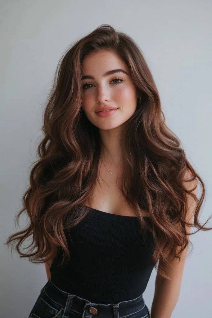 Long Layered Wavy Hair