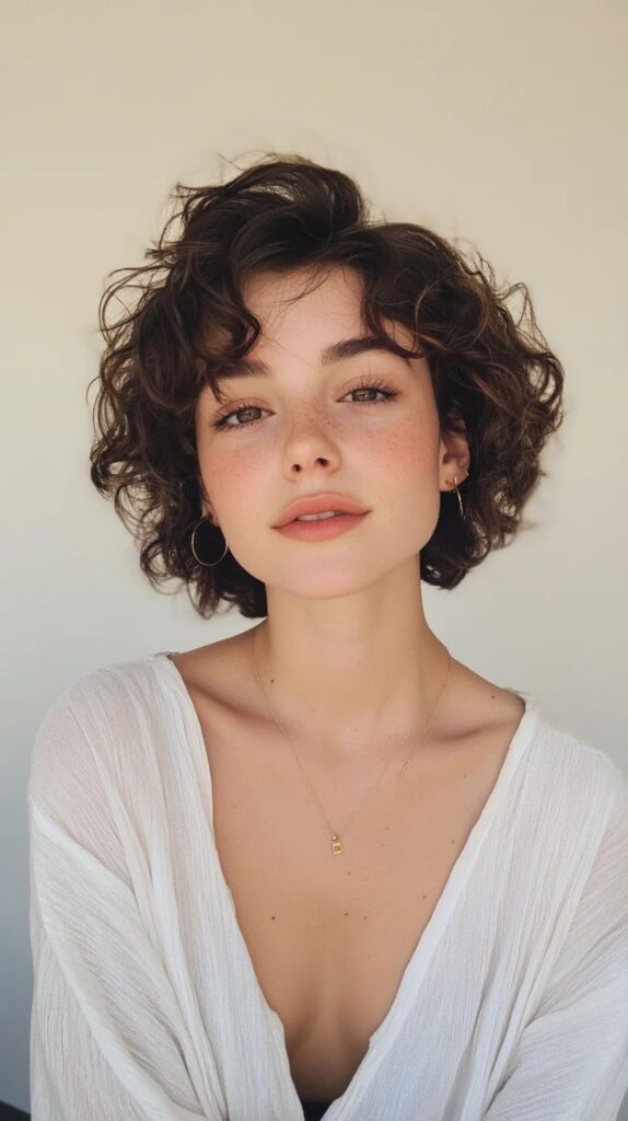 Pixie Cut with Waves